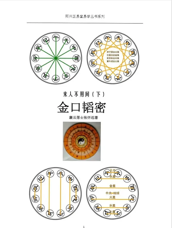 襄云居士张怀远《来人不用问（下）-金口韬秘》 ~pdf下载