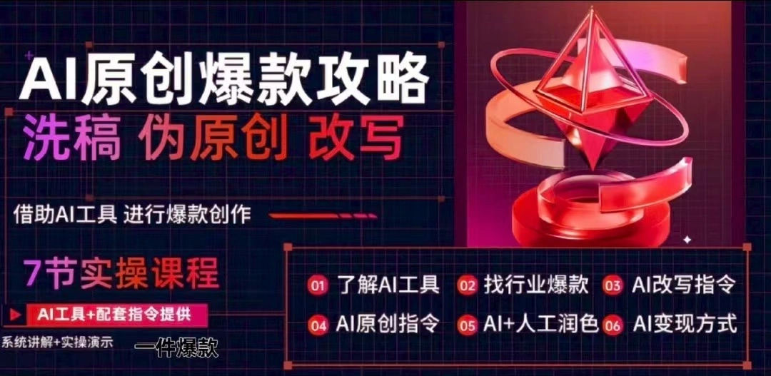 AI洗稿~网盘下载