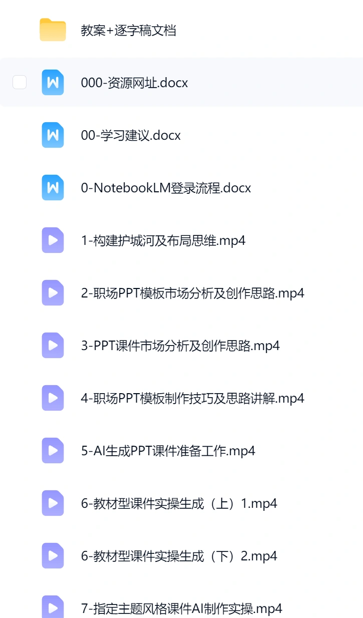 AI课件工厂：小红书教育赛道~网盘分享