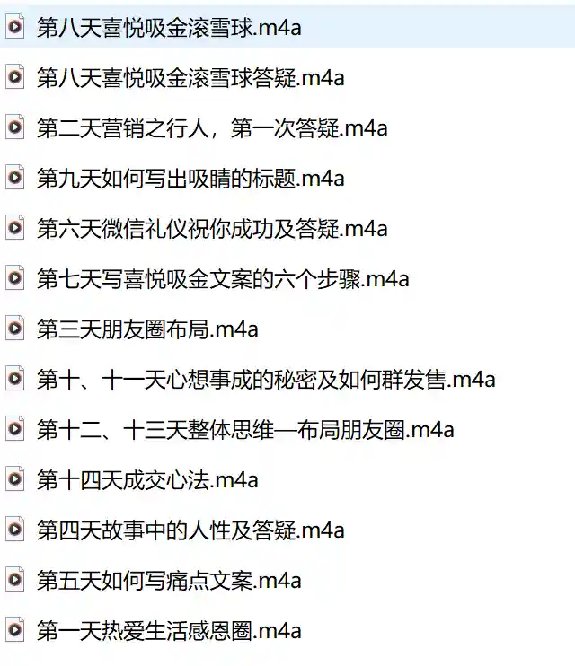冷杉21天爆款精油文案~网盘下载