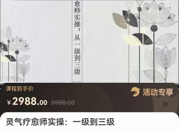 晨曦之星 灵气疗愈师实操+显化法则~网盘下载