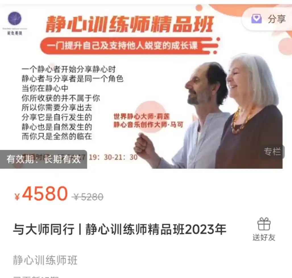 与大师同行｜静心训练师精品班~网盘下载