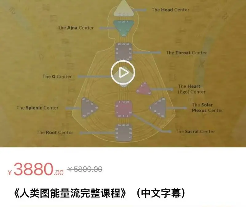 人类图能量流完整课程   The Rave BodyGraph Series w2~网盘下载