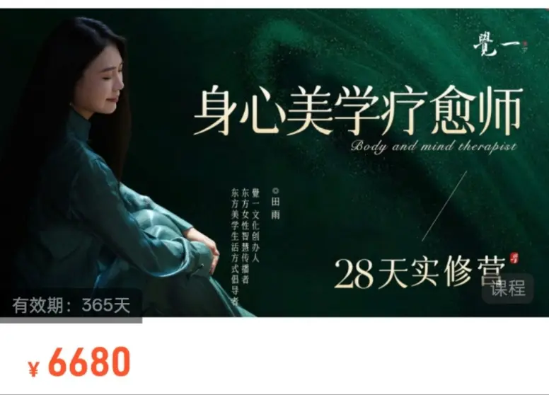 身心美学疗愈师28天实修营｜第三期-【219节】~网盘下载