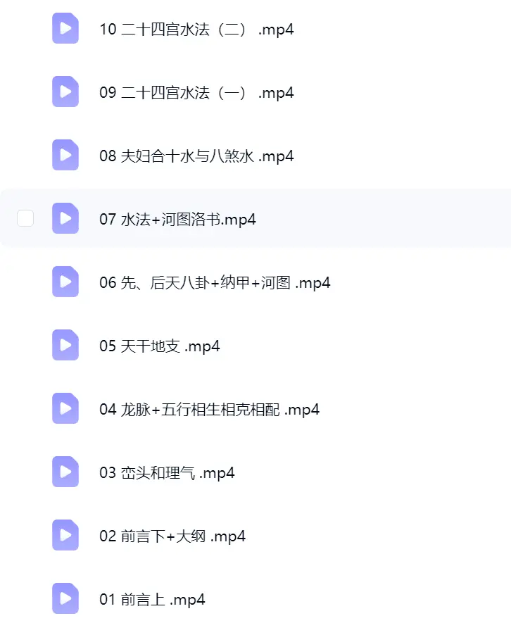 张丰麟《古法天星风水》23集~网盘下载