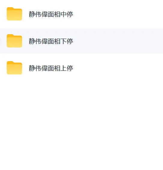 段静伟偉面相上停中停下停合集~网盘下载